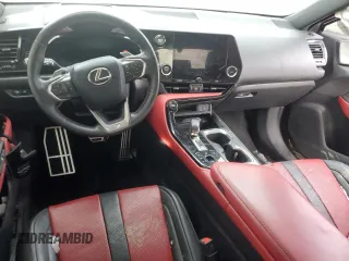 2023 Lexus NX with VIN 2T2KGCEZ4PC026187, listed as a Copart auction lot 42066325 with 38,382 mi miles and Salvage Title. Bid and sale history available at carsss.com. Image 8.