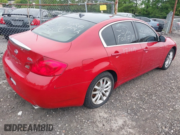 2008 Infiniti G35 x z VIN JNKBV61F68M277612, wystawiony jako IAAI lot #42366431 z przebiegiem Nie podano mil oraz . Historia ofert i sprzedaży dostępna na DreamBid. Obrazek 4.