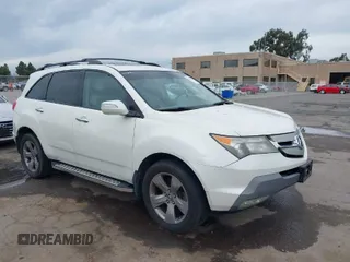 2009 Acura MDX Sport/Pwr Tail Gate with VIN 2HNYD28799H507129, listed as a IAAI auction lot 39407862 with 133,789 mi miles. Bid and sale history available at carsss.com. Image 1.