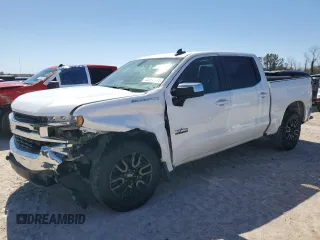 2021 Chevrolet Silverado 1500 LT with VIN 3GCPWCED9MG449897, listed as a Copart auction lot 45723145 with Not Provided miles and Salvage Title. Bid and sale history available at DreamBid. Image 1.