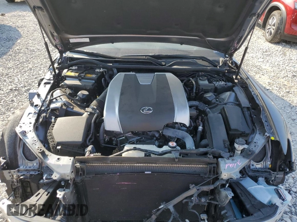 2019 Lexus RC 350 with VIN JTHHZ5BC1K5020064, listed as a Copart auction lot 69312984 with 37,052 mi miles and Salvage title. Bid and sale history available at DreamBid. Image 11.