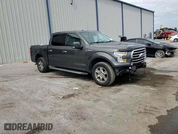 2017 Ford F-150 XL with VIN 1FTEW1C86HKD49367, listed as a Copart auction lot 62867715 with 107,896 mi miles and Salvage title. Bid and sale history available at DreamBid. Image 14.