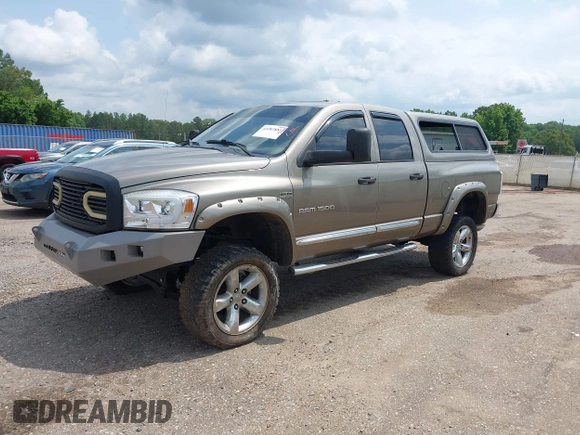 2007 Dodge 1500 Laramie with VIN 1D7HU18277S182772, listed as a IAAI auction lot 42282881 with 163,790 mi miles and . Bid and sale history available at DreamBid. Image 19.