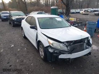 2014 Chevrolet Malibu LS with VIN 1G11B5SL3EF194801, listed as a IAAI auction lot 41857649 with 119,035 mi miles. Bid and sale history available at carsss.com. Image 1.