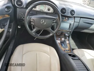 2008 Mercedes-Benz CLK 550 with VIN WDBTK72F78T089317, listed as a Copart auction lot 73295334 with 171,768 mi miles and Salvage Title. Bid and sale history available at DreamBid. Image 8.