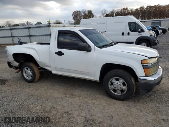 2006 GMC Canyon Work Truck with VIN 1GTCS148068263323, listed as a Copart auction lot 81802294 with 222,279 mi miles and Salvage Title. Bid and sale history available at carsss.com. Image 4.