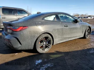 2023 BMW 4 Series 430i xDrive with VIN WBA73AP08PCL34512, listed as a Copart auction lot 43389455 with Not provided miles and Clean title. Bid and sale history available at DreamBid. Image 3.