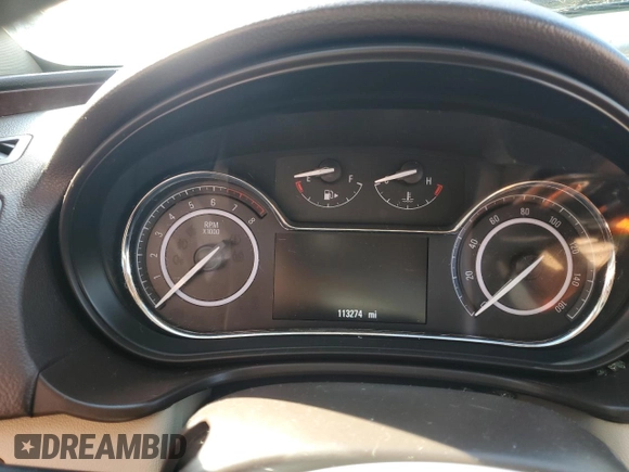 2015 Buick Regal Premium I with VIN 2G4GP5EX4F9168912, listed as a Copart auction lot 76326974 with 113,274 mi miles and Clean title. Bid and sale history available at DreamBid. Image 9.