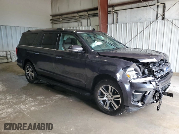 2024 Ford Expedition Max Limited with VIN 1FMJK1K87REA68234, listed as a Copart auction lot 57248505 with 18,750 mi miles and Clean title. Bid and sale history available at DreamBid. Image 4.
