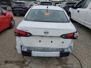 2024 Nissan Versa S with VIN 3N1CN8DV4RL874244, listed as a Copart auction lot 67565994 with 6,761 mi miles and Salvage Title. Bid and sale history available at DreamBid. Image 6.