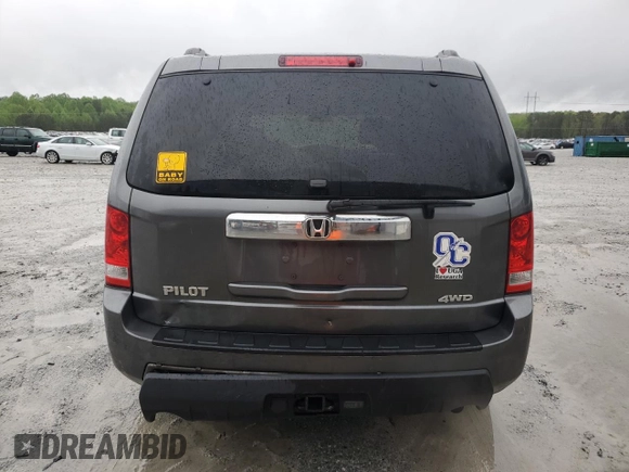 2011 Honda Pilot LX with VIN 5FNYF4H24BB041816, listed as a Copart auction lot 51946345 with 153,773 mi miles and Salvage Title. Bid and sale history available at carsss.com. Image 6.