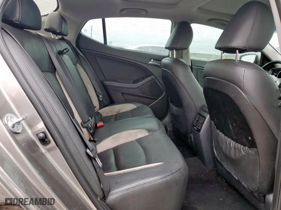 2012 Kia Optima SX with VIN 5XXGR4A61CG067241, listed as a Copart auction lot 51925775 with 158,853 mi miles and Salvage Title. Bid and sale history available at carsss.com. Image 10.
