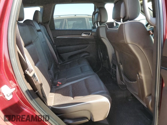 2018 Jeep Grand Cherokee High Altitude with VIN 1C4RJECG8JC172495, listed as a Copart auction lot 52805485 with 56,769 mi miles and Clean title. Bid and sale history available at DreamBid. Image 11.