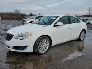 2016 Buick Regal with VIN 2G4GK5EXXG9148647, listed as a Copart auction lot 43811555 with 0 mi miles and Non Repairable. Bid and sale history available at carsss.com. Image 1.