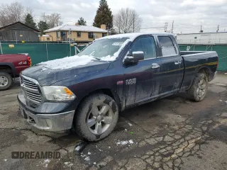 2013 Ram 1500 Big Horn z VIN 1C6RR7GT6DS599025, wystawiony jako Copart lot #51870805 z przebiegiem Nie podano mil oraz Szkoda całkowita • Salvage title. Historia ofert i sprzedaży dostępna na DreamBid. Obrazek 1.
