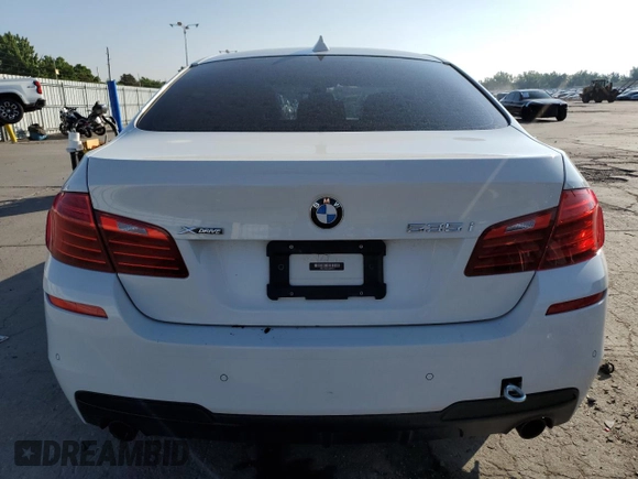 2016 BMW 5 Series 535i xDrive with VIN WBA5B3C55GG260630, listed as a Copart auction lot 58806995 with 72,028 mi miles and Salvage title. Bid and sale history available at DreamBid. Image 6.