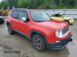 2017 Jeep Renegade Limited с VIN ZACCJADB9HPE39831, выставлен на аукционе Copart как лот 56572495 с пробегом 71 416 миль миль и Списание • Salvage title. История ставок и продаж доступна на DreamBid. Изображение 4.