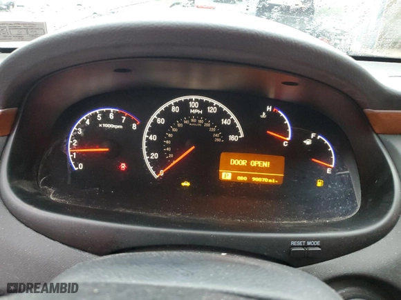 2006 Hyundai Azera SE with VIN KMHFC46F86A115996, listed as a Copart auction lot 72784034 with 90,070 mi miles and Salvage Title. Bid and sale history available at carsss.com. Image 9.