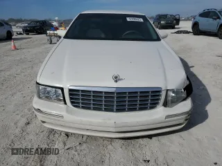 1998 Cadillac DeVille with VIN 1G6KD54Y7WU721351, listed as a Copart auction lot 42990425 with 98,666 mi miles and Salvage Title. Bid and sale history available at carsss.com. Image 5.