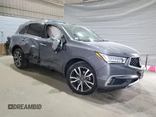 2020 Acura MDX Advance z VIN 5J8YD4H88LL033163, wystawiony jako Copart lot #58734525 z przebiegiem Nie podano mil oraz Szkoda całkowita • Salvage title. Historia ofert i sprzedaży dostępna na DreamBid. Obrazek 4.
