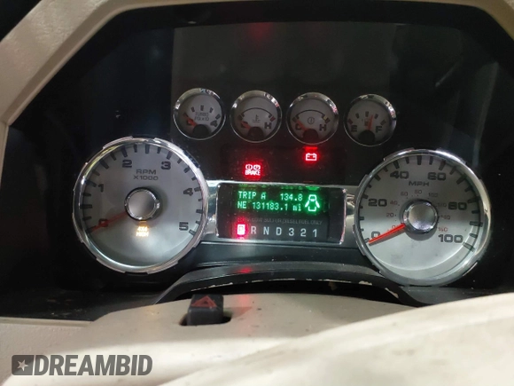 2008 Ford F-250 XL with VIN 1FTSW21R18EE01121, listed as a IAAI auction lot 41298495 with 131,183 mi miles. Bid and sale history available at carsss.com. Image 7.