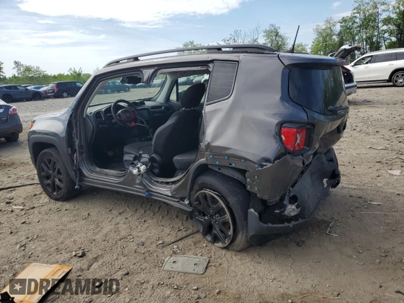 2018 Jeep Renegade Latitude with VIN ZACCJBBB5JPG77352, listed as a Copart auction lot 54854675 with 85,493 mi miles and Salvage title. Bid and sale history available at DreamBid. Image 2.