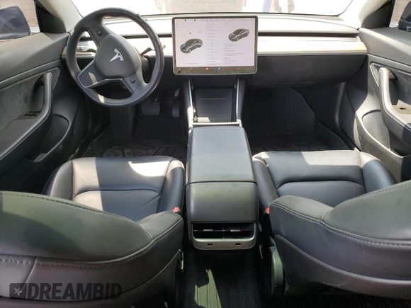 2020 Tesla Model 3 Standard Range Plus with VIN 5YJ3E1EA6LF614045, listed as a Copart auction lot 65222584 with 59,823 mi miles and Salvage Title. Bid and sale history available at DreamBid. Image 8.