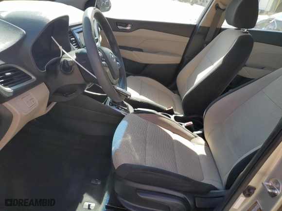 2018 Hyundai Accent SE with VIN 3KPC24A36JE007261, listed as a Copart auction lot 50502095 with 51,262 mi miles and Salvage Title. Bid and sale history available at carsss.com. Image 7.