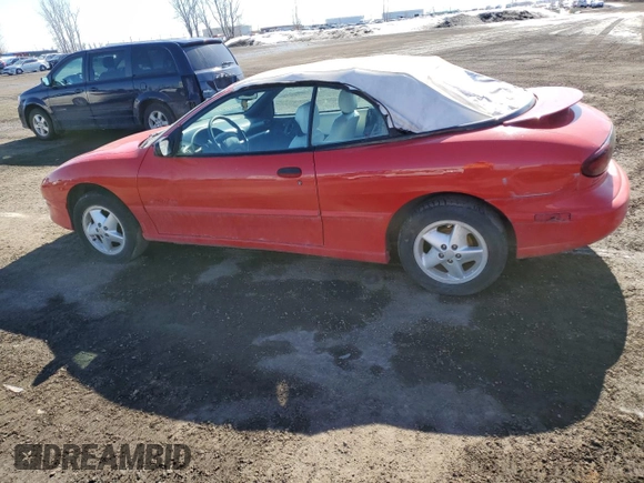1998 Pontiac Sunfire z VIN 4G2JB32T5WB203764, wystawiony jako Copart lot #47458445 z przebiegiem Nie podano mil oraz Szkoda całkowita • Salvage title. Historia ofert i sprzedaży dostępna na DreamBid. Obrazek 2.