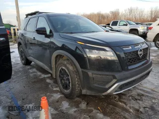 2024 Nissan Pathfinder Rock Creek with VIN 5N1DR3BD0RC280115, listed as a Copart auction lot 88924395 with 18,467 mi miles and Salvage title. Bid and sale history available at DreamBid. Image 4.