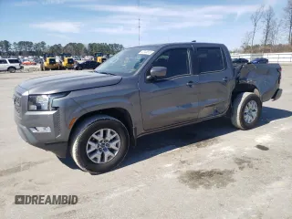 2024 Nissan Frontier SV with VIN 1N6ED1EJ3RN620050, listed as a Copart auction lot 47044615 with 16,947 mi miles and Salvage Title. Bid and sale history available at carsss.com. Image 1.
