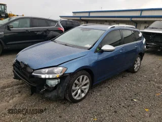 2018 Volkswagen Golf SportWagen SEL with VIN 3VWL17AU8JM768471, listed as a Copart auction lot 62404393 with 46,552 mi miles. Bid and sale history available at carsss.com. Image 1.