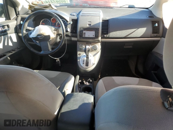 2012 Nissan Sentra S with VIN 3N1AB6AP2CL689479, listed as a Copart auction lot 82641334 with 147,195 mi miles and Salvage Title. Bid and sale history available at DreamBid. Image 8.