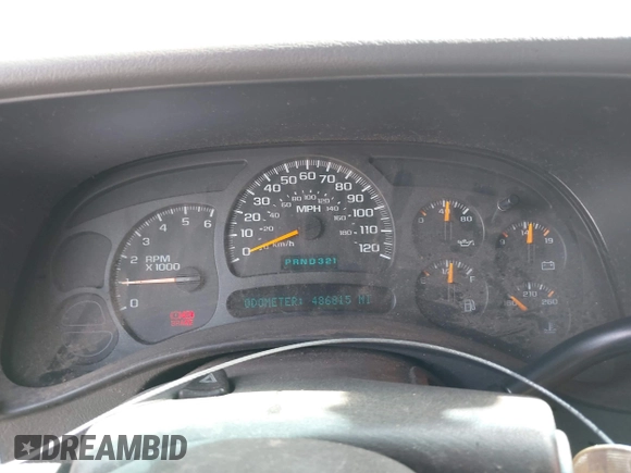 2003 Chevrolet Tahoe LS with VIN 1GNEC13V23R141539, listed as a IAAI auction lot 41812195 with 486,815 mi miles. Bid and sale history available at carsss.com. Image 7.