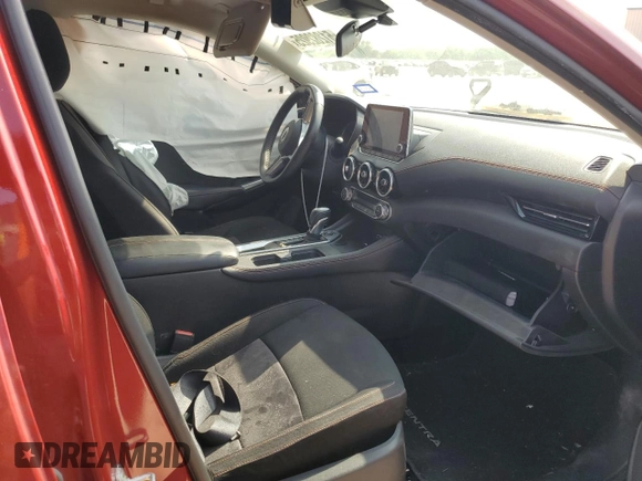 2020 Nissan Sentra SR with VIN 3N1AB8DVXLY266366, listed as a Copart auction lot 51282925 with 47,718 mi miles and Salvage Title. Bid and sale history available at DreamBid. Image 7.
