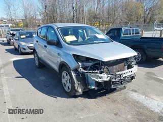 2018 Ford Escape S with VIN 1FMCU0F77JUA16675, listed as a IAAI auction lot 41866472 with 191,467 mi miles. Bid and sale history available at carsss.com. Image 1.