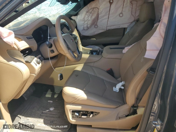 2019 Cadillac Escalade Platinum with VIN 1GYS4DKJ0KR307851, listed as a Copart auction lot 72234674 with 0 mi miles and Salvage Title. Bid and sale history available at carsss.com. Image 7.