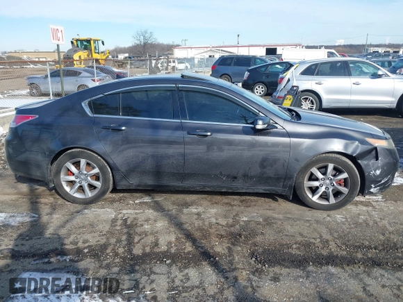 2012 Acura TL Auto z VIN 19UUA8F26CA038449, wystawiony jako IAAI lot #41371830 z przebiegiem 166 355 mil mil oraz . Historia ofert i sprzedaży dostępna na DreamBid. Obrazek 13.