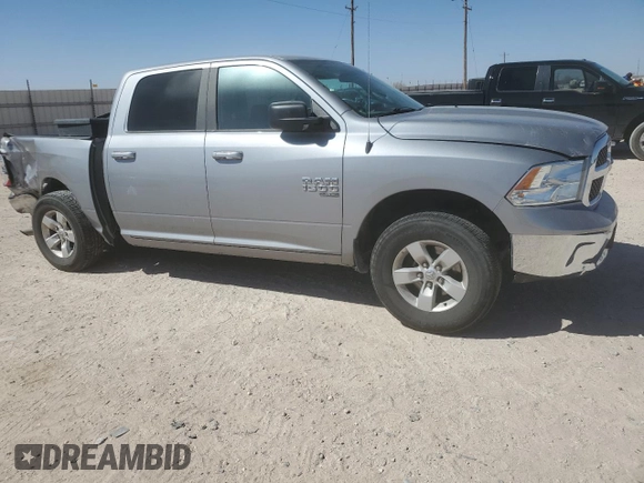 2021 Ram 1500 Classic SLT with VIN 1C6RR6LGXMS531538, listed as a Copart auction lot 48522185 with 74,869 mi miles and Salvage Title. Bid and sale history available at carsss.com. Image 4.