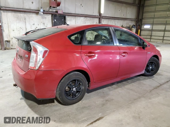 2013 Toyota Prius One with VIN JTDKN3DU9D1650809, listed as a Copart auction lot 53112825 with 251,324 mi miles and Clean Title. Bid and sale history available at carsss.com. Image 3.