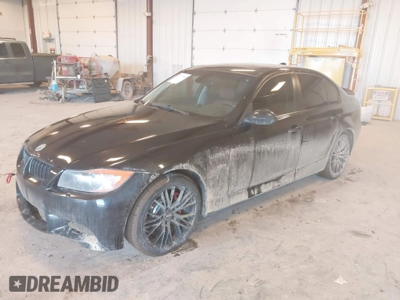 2008 BMW 3 Series 335xi with VIN WBAVD53528A009302, listed as a IAAI auction lot 41700905 with 116,559 mi miles. Bid and sale history available at carsss.com. Image 18.
