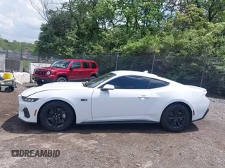 2024 Ford Mustang GT with VIN 1FA6P8CF0R5411649, listed as a IAAI auction lot 42205236 with 22,362 mi miles and . Bid and sale history available at DreamBid. Image 14.