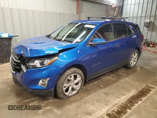 2019 Chevrolet Equinox LT with VIN 3GNAXUEV0KS547624, listed as a Copart auction lot 51081305 with 53,188 mi miles and Salvage Title. Bid and sale history available at carsss.com. Image 1.