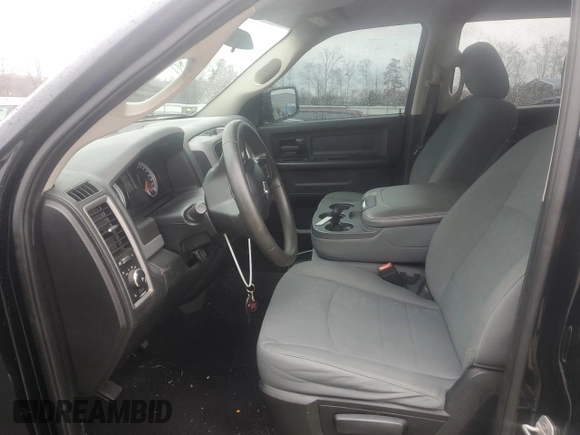 2014 Ram 1500 Express with VIN 1C6RR7KT8ES470115, listed as a Copart auction lot 46086305 with 100,036 mi miles and Salvage Title. Bid and sale history available at carsss.com. Image 7.