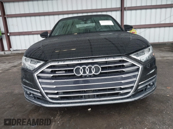 2019 Audi A8 L with VIN WAU8DAF8XKN013139, listed as a IAAI auction lot 41662195 with 38,442 mi miles. Bid and sale history available at carsss.com. Image 12.