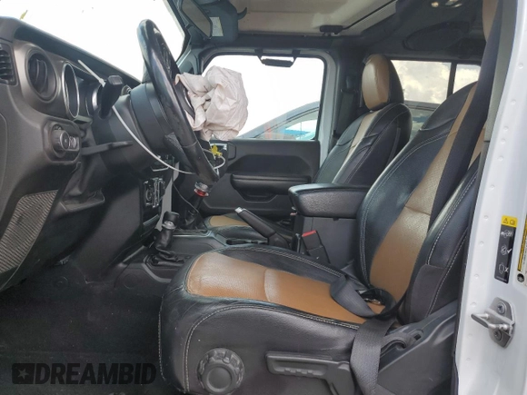 2020 Jeep Wrangler Unlimited Sport S z VIN 1C4HJXDG4LW209887, wystawiony jako Copart lot #59419785 z przebiegiem 89 138 mil mil oraz Szkoda całkowita • Salvage title. Historia ofert i sprzedaży dostępna na DreamBid. Obrazek 7.