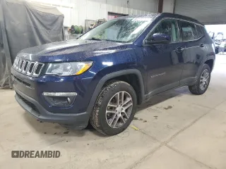 2020 Jeep Compass Latitude with VIN 3C4NJDBB2LT216688, listed as a Copart auction lot 72684474 with 99,763 mi miles and Salvage Title. Bid and sale history available at DreamBid. Image 1.