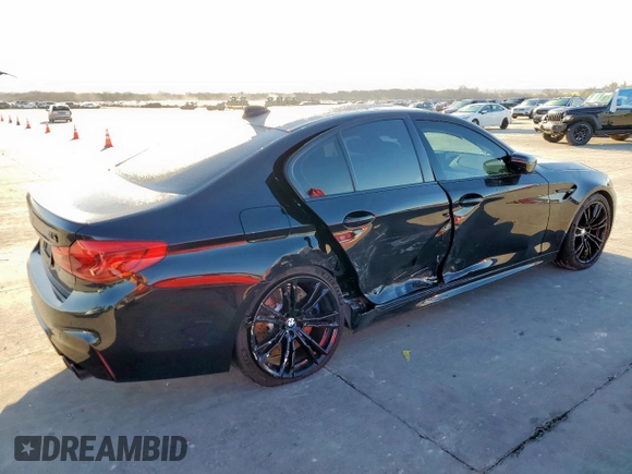 2020 BMW M5 Competition z VIN WBSJF0C00LCD24854, wystawiony jako Copart lot #47097375 z przebiegiem 32 610 mil mil oraz Szkoda całkowita • Salvage title. Historia ofert i sprzedaży dostępna na DreamBid. Obrazek 3.