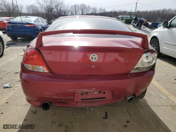 2006 Hyundai Tiburon GT with VIN KMHHN65F86U190230, listed as a Copart auction lot 47736175 with 156,991 mi miles and Non Repairable. Bid and sale history available at carsss.com. Image 6.