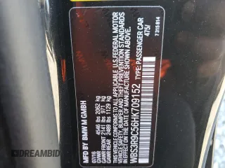 2017 BMW M4 with VIN WBS3R9C56HK709152, listed as a Copart auction lot 39086444 with 42,412 mi miles. Bid and sale history available at carsss.com. Image 14.